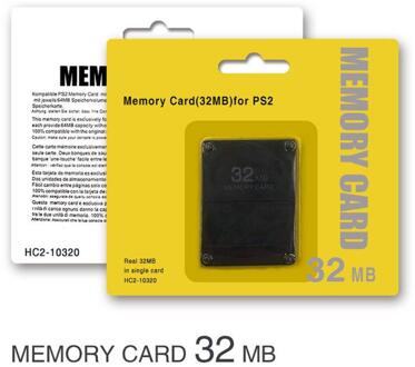 8/16/32/64/128/256Mb Megabyte Geheugenkaart Game Memory Card Game Data console PS2 Console Gamer Voor Sony PS2 Playstation 2 Slim 32M