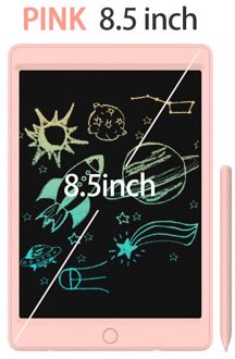 8.5 ''10" Lcd Schrijven Tablet Digitale Tekening Tablet Handschrift Pads Draagbare Elektronische Tablet Board Ultradunne Board voor Kids 8.5 duim roze