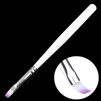 8/5/1Pcs Nail Art Brush Set Voor Manicure Roze Acryl Nail Art Brush Uv Nail Schilderen bloem Tekening Pen Diy Nail Art Oranje
