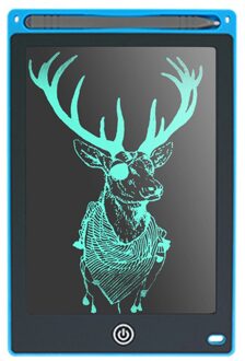 8.5 Inch Draagbare Smart Lcd Schrijfblad Elektronische Notepad Tekening Handschrift Pad Board Ultra-Dunne Boord Blauw