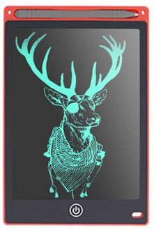 8.5 Inch Draagbare Smart Lcd Schrijfblad Elektronische Notepad Tekening Handschrift Pad Board Ultra-Dunne Boord Rood