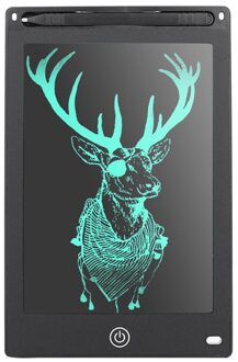8.5 Inch Draagbare Smart Lcd Schrijfblad Elektronische Notepad Tekening Handschrift Pad Board Ultra-Dunne Boord zwart