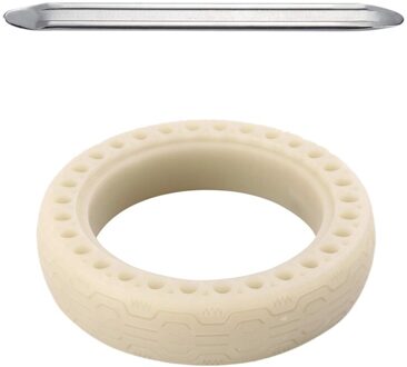 8.5-Inch Fluorescerende Honingraat Rubber Effen Tubeless 1 Stuk 8 1/2 Voor Gierst M365 Elektrische Scooter Effen Tire