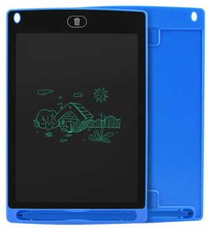 8.5 Inch Lcd Schrijfblad Elektronische Grafische Tablets Digitale Tekentafel Met Slot Sleutel Voor Volwassenen Kinderen Thuis School kantoor blauw