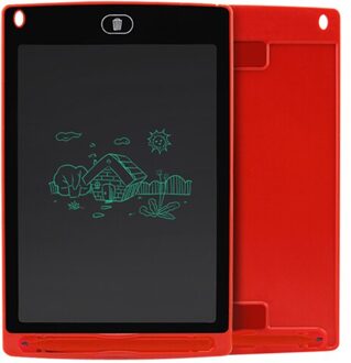8.5 Inch Lcd Schrijfblad Elektronische Grafische Tablets Digitale Tekentafel Met Slot Sleutel Voor Volwassenen Kinderen Thuis School kantoor rood