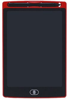 8.5 Inch Lcd Schrijven Tablet Digitale Tekening Tablet Handschrift Pads Draagbare Elektronische Ultra-Dunne Tablet Board zwart rood