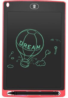 8.5 Inch Lcd Schrijven Tablet Draagbare Digitale Lcd Tekening Tablet Handschrift Pad Digitale Tabletten Elektronische Tablet Board rood