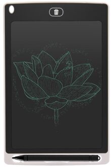 8.5 Inch Lcd Schrijven Tablet Draagbare Digitale Lcd Tekening Tablet Handschrift Pad Digitale Tabletten Elektronische Tablet Board wit