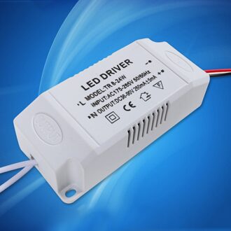 8-50W Voeding Verlichting Transformatoren Elektronische Transformator Led Driver Voor Voeding Adapter Voor Led Strip 8 24W