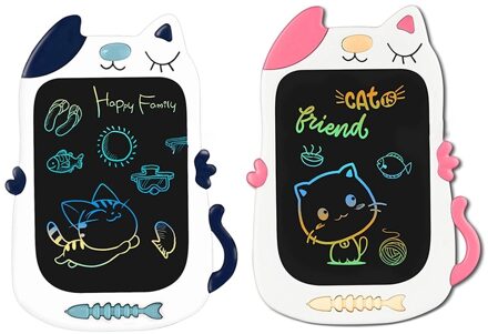 8.5in Kleurrijke Lcd Schrijfblad Elektronische Grafische Tekening Doodle Board Voor 3 4 5 10 Jaar Oude Kinderen Leren Speelgoed