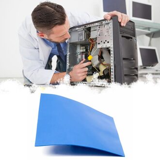 8/800 Stuks Ic Warmteafvoer Warmteoverdracht Pad Gpu Cpu Heatsink Cooling Geleidende Siliconen Thermische Pad Zelfklevende Pakking 8stk 100x100x0.5MM