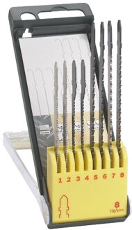 8-delige Decoupeerzaagbladenset (universeel)