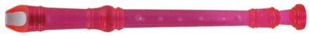 8 gaten Sopraan Descant Recorder Fluit met Cleaning Rod voor Beginner Kids Kinderen Prestaties Muziekinstrumenten rood