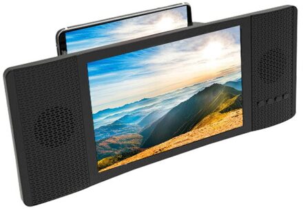 8 "Gsm-scherm Vergrootglas 3D Mobiele Telefoon Screen Vergrootglas Bluetooth Stereo Speaker Hd Video Versterker