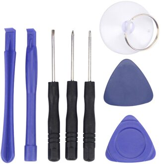 8 in1 Opening Pry Set Kits Demonteren Gereedschap Voor iPhone X 8 7 6 5 Voor Samsung Schroevendraaier Mobiele Telefoon reparatie Gereedschap Kit