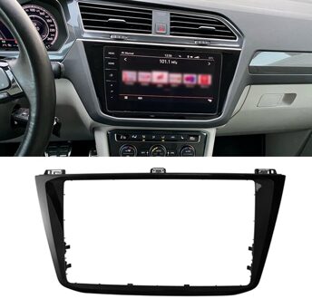 8 Inch Auto Cd Panel Trim Mib Radio Media Unit Platen Decoratieve Frame Voor Tiguan MK2