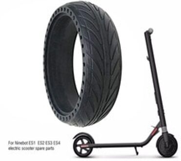 8 Inch Gierst Es Scooter Gratis Opblaasbare Effen Honingraat Band Voor Xiaomi Ninebot Es1 Es2 Elektrische Scooter
