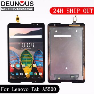 8 Inch Lcd-scherm + Touch Screen Montage Voor Lenovo A8-50 A5500 A5500-F A5500-H A5500-HV Vervanging enkel en alleen Touch Screen