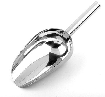 8-Inch Roestvrij Staal Ijs Sweets Scoop Wedding Buffet Bar Snoep Schop (Zilver)