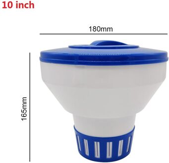 8 Inch Zwembad Spa Chemische Dispenser Drijvende Tablet Chloor Automatische Applicator Leverancier Pomp Zwembad Accessoires D 10 duim