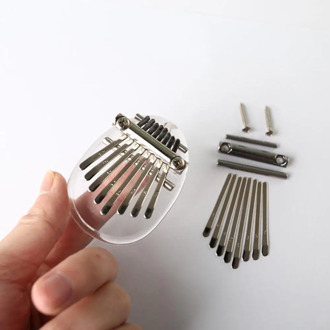 8-key Thumb Piano Kalimba Bridge Saddle 8 Key Set DIY Spare Parts Guitar Accessories Luthier Tool