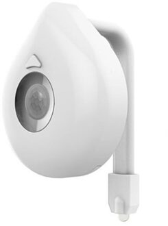 8 Kleur Led Motion Toiletpot Nachtlampje Activated Sensor Badkamer Zetel Lamp 37MD