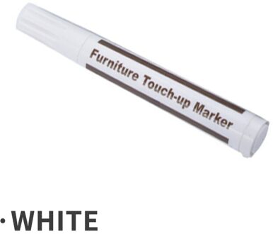 8 Kleuren Houten Meubels Touch Up Markers Pen Hout Krassen Herstellen Marker Kras Verf Pen Diy Hout Composiet Reparatie Tool wit