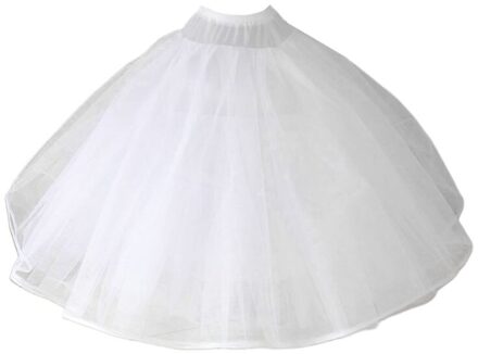 8 Lagen Tule Baljurk Bridal Wedding Luxe Petticoat Zonder Ringen Avond Prom Half Slip Puffy Onderrok Jurken