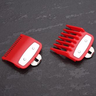 8 maten van gids kam sets met een doos metalen kammen onderdelen tondeuse limited kammen metalen clip set reeks 9