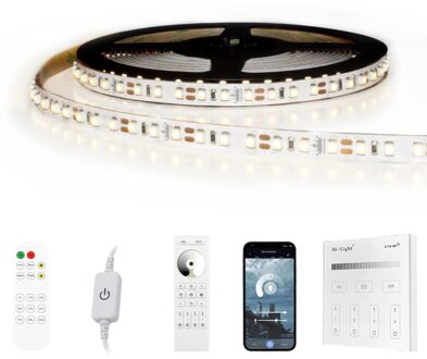 8 meter - 960 leds complete led strip set helder wit