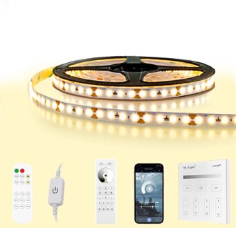 8 meter warm wit - complete set basic - 128 leds p/m