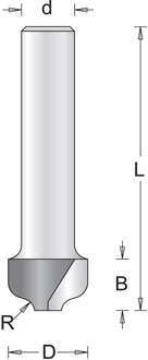 8 Mm Profielfrees 12.7X50X2