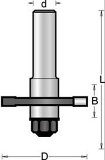 8 Mm Schijffrees 40X6X58 - 754121