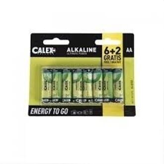 8-Pack AA batterijen - Penlite Alkaline Longlife
