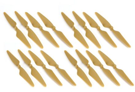8 Pairs Cw/Ccw Propellers Props Blade Rc Onderdeel Voor Hubsan H501S H501C H501A H501M 501 Rc Quadcopter drone Vliegtuigen 8 Pairs goud