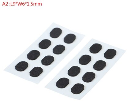 8 Pairs Soft Foam Neus Pads Anti-Slip Unisex Zelfklevende Lenzenvloeistof Neus Pads A2