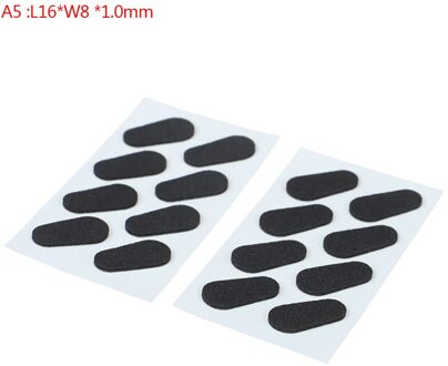 8 Pairs Soft Foam Neus Pads Anti-Slip Unisex Zelfklevende Lenzenvloeistof Neus Pads A5
