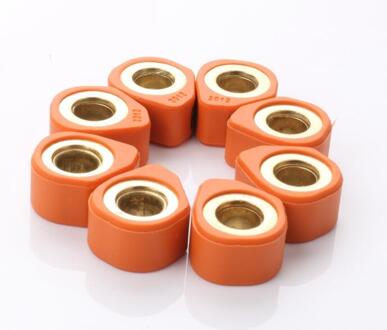 8 pc Prestaties Variateur Roller Gewichten 9 gram 11 gram 15.5 gram 20x12mm voor Aprilia Leonardo 250 (99-01) leonardo ST 250 (2001) 15.5G