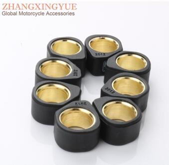 8 pc Prestaties Variateur Roller Gewichten 9 gram 11 gram 15.5 gram 20x12mm voor Aprilia Leonardo 250 (99-01) leonardo ST 250 (2001) 9G