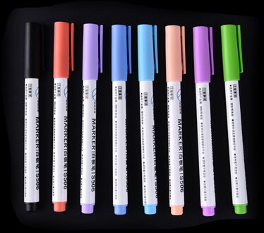 8 Pcs/12 Pcs Set Kleuren White Board Marker Pen Set Uitwisbare Whiteboard Pen Briefpapier Kantoor School Tekening Levert 8 kleur reeks