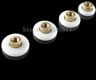 8 Pcs Bottom Top Douche Deur Rollers Lopers Wielen Katrollen 23/25/27 Mm Diameter KF961 23mm
