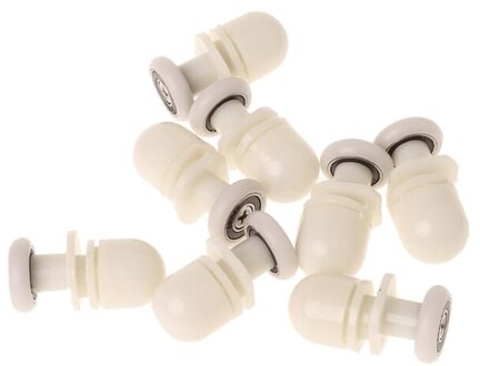 8 Pcs Douche Deur Rollers Lopers Wielen Katrollen Sliders Excentrieke 20Mm 25Mm Diameter model--1