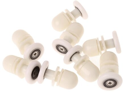 8 Pcs Douche Deur Rollers Lopers Wielen Katrollen Sliders Excentrieke 20Mm 25Mm Diameter model--2