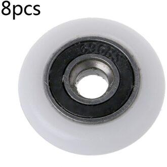 8 Pcs Douche Deur Runner Rollen Wielen Katrollen Vervangende Onderdelen 23Mm Diameter