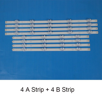 8 Piece/Set LED Backlight Strip For LG 47LB582V 47LB5820 47LB582B 47LB582U 47LB582U-ZJ 47 inch TV Backlight LED Bands Bars Lamps