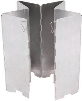 8 Plaat Opvouwbaar Kachel Voorruit Outdoor Camping Koken Gasfornuis Wind Shield Wind Shield Schermen Windscherm Camping Apparatuur