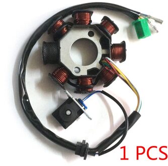 8 Pole Coil Ac Ontsteking Magneto Stator Voor GY6 125cc 150cc Atv Bromfiets Go Kart Kit Scooter Motor Onderdelen motor De Moto
