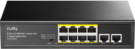 8-Port 10/100M PoE+ Switch Switch