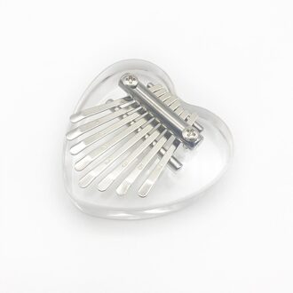 8 Sleutel Mini Kalimba Exquise Vinger Duim Piano Marimba Musical Goede Accessoire Hanger Musical Hanger Accessoire Kalimba okkernoot kleur