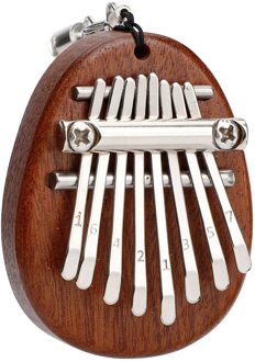 8 Sleutel Mini Kalimba Exquise Vinger Duim Piano Marimba Musical Goede Accessoire Hanger Musical Hanger Accessoire Kalimba Overigen